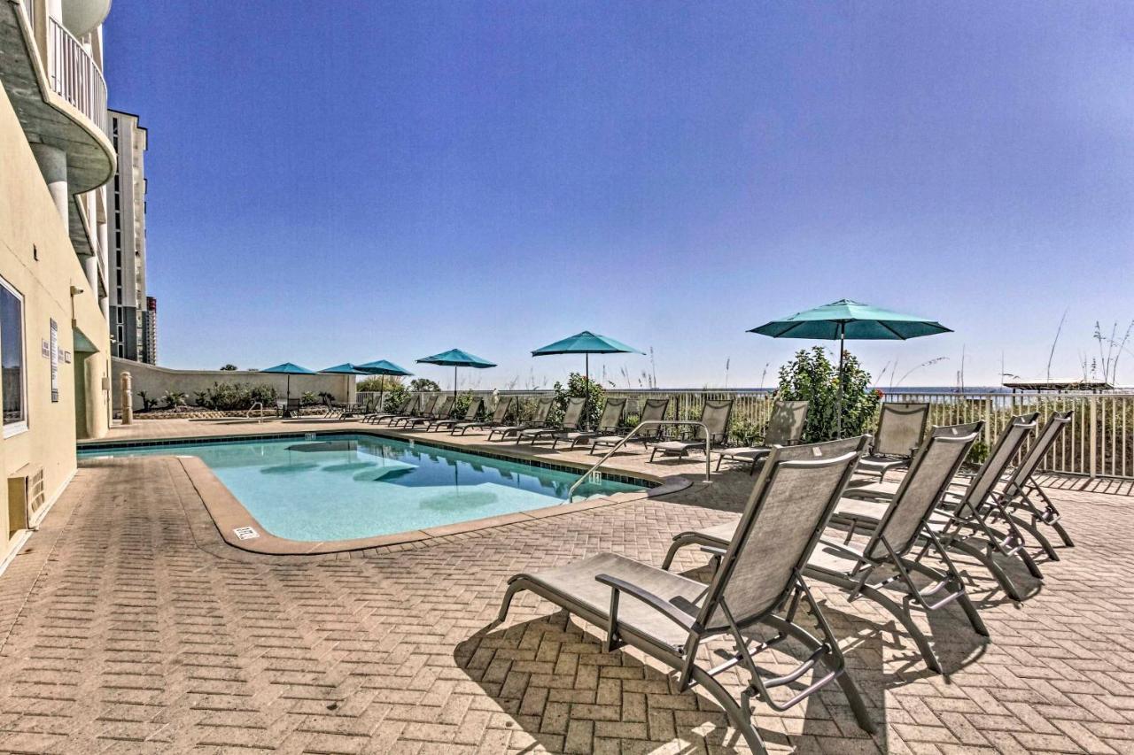 Beachfront Condo With Resort Amenities And Ocean Views パナマシティービーチ エクステリア 写真